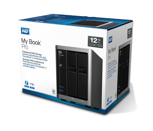 WD MY BOOK THUNDERBOLT DUO w/TB CABLE 8TB EMEA WDBUTV0080JSL - 1454184 - zdjęcie 4